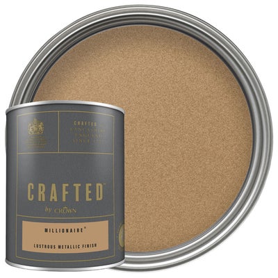 CRAFTED™ by Crown Paint - Metallic Millionaire