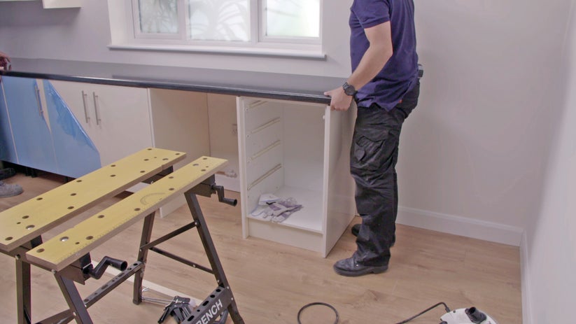 How to Install a Kitchen Worktop