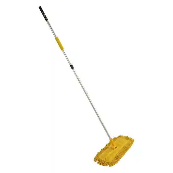 Bulldozer Floor Sweeper with Telescopic Handle