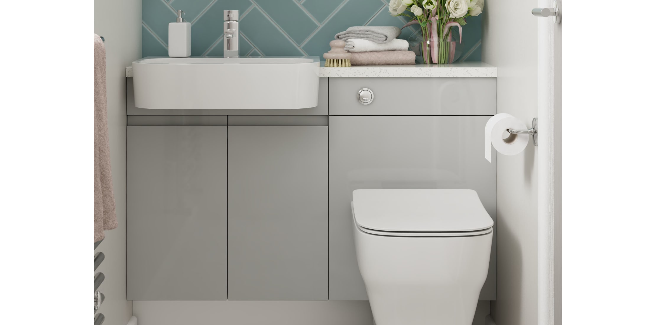 Hertford Bathroom Furniture | Wickes.co.uk