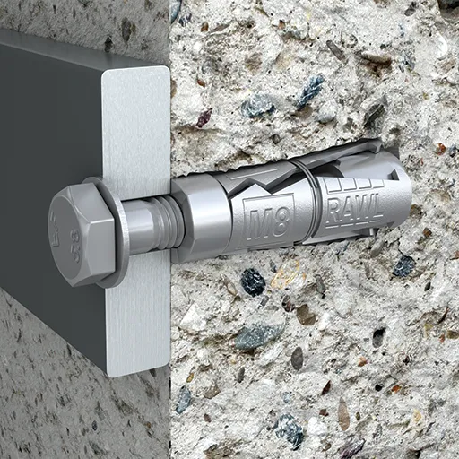 RAWLBOLT&reg; Loose Bolt - zinc plated, medium/heavy loads