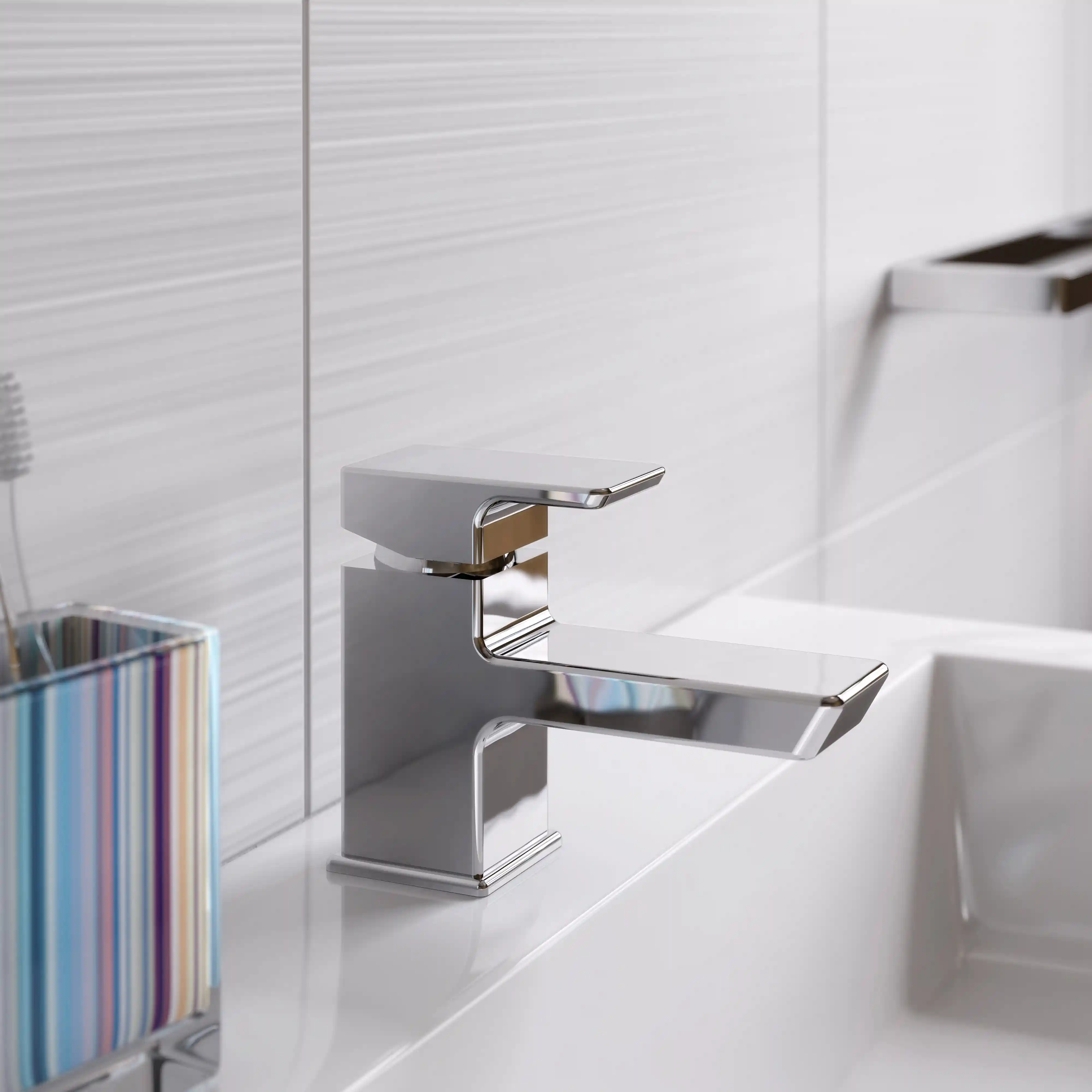 Bristan Cobalt Mono Basin Mixer Tap - Chrome