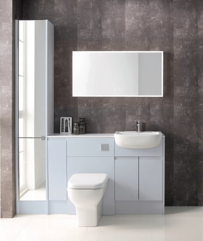 Beaufort Shadow Grey Matt Bathroom Furniture Range