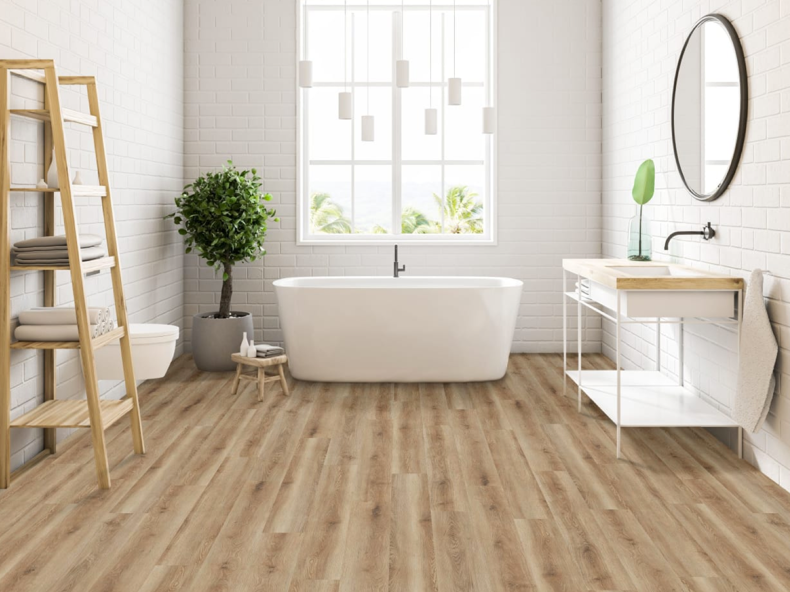 Novocore Medium Oak Luxury Vinyl Flooring - 1.98m2