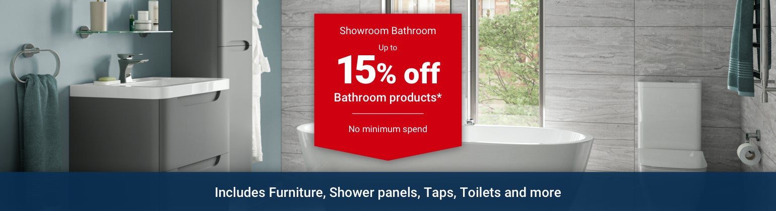 Showroom bathroom sale