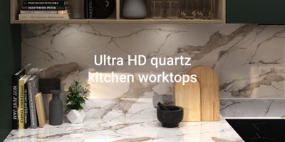 Ultra HD Quartz Kitchen Worktops | Wickes Price Comparisons | Compare The Build