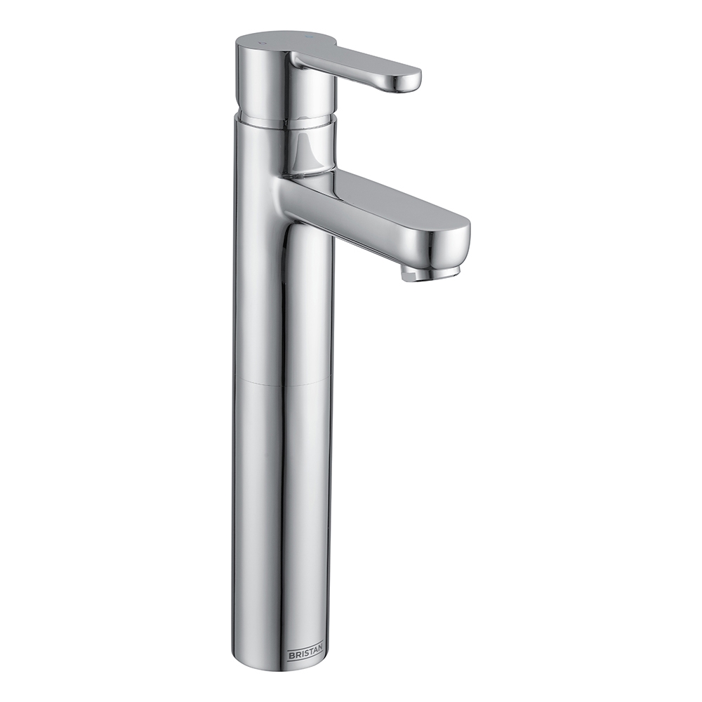 Bristan Nero Tall Mono Chrome Basin Mixer Tap