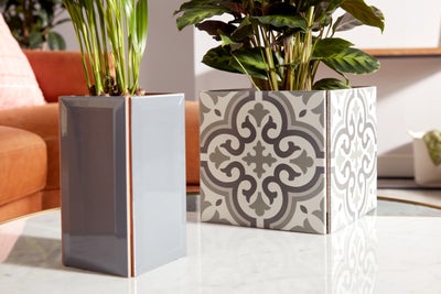 Tiled planters