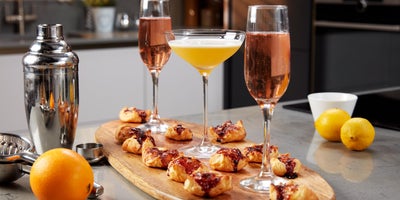Cocktails and canapés