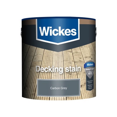Wickes Stain Carbon Grey