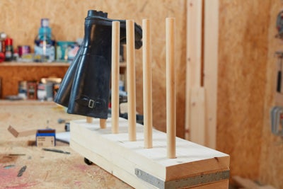 Build your own boot rack