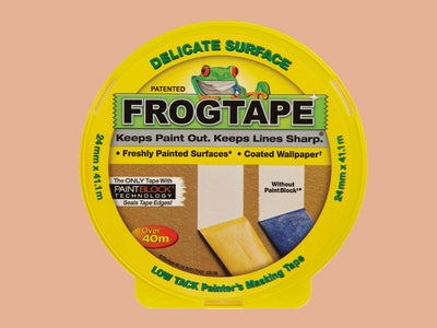 FrogTape yellow masking tape