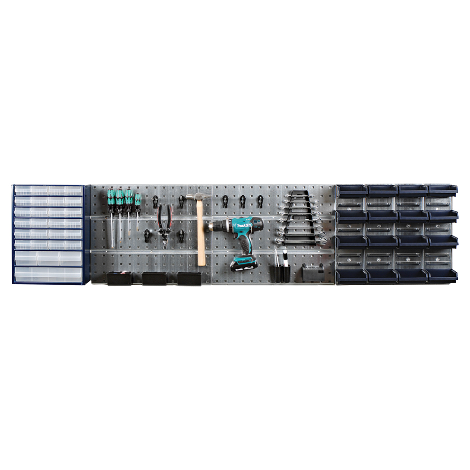 Raaco Startset 1 Wall Mounted Tool Holder Panel