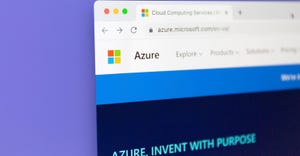 Microsoft Azure homepage