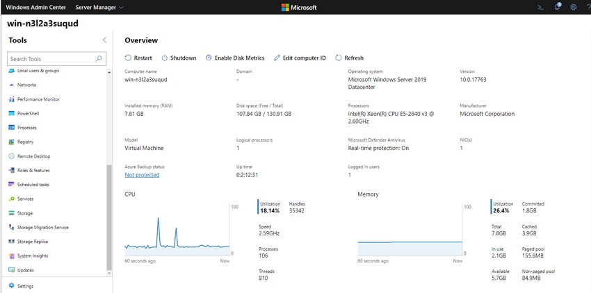 Windows Server 2019: Leverage Anomaly Detection for System Disks