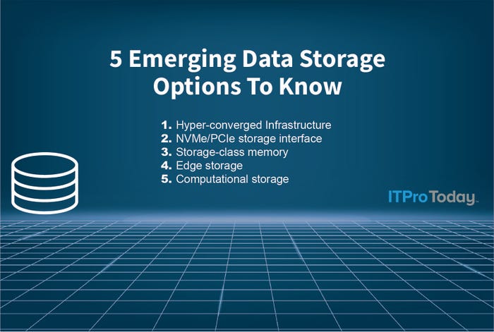 5 Emerging Data Storage Options