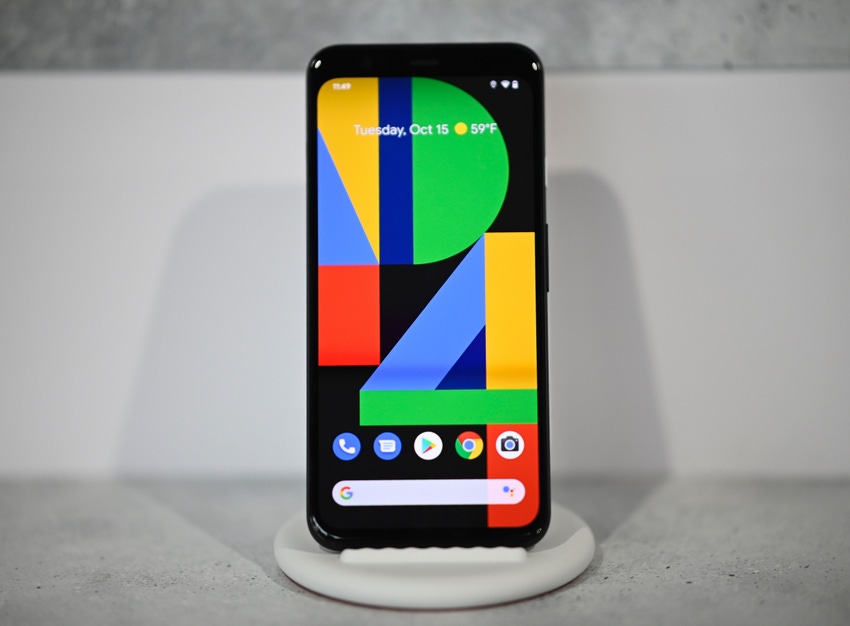 google pixel 4 smartphone