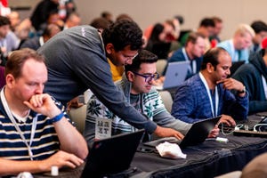 Developers participate in a hackathon at Google Cloud Next 2019 Developers participate in a hackathon at Google Cloud Next 2019