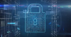 online security padlock with data processing online security padlock with data processing