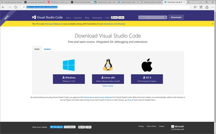 Top Ten: Get Started Coding PowerShell in with Visual Studio Code