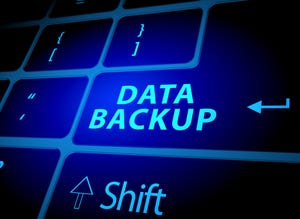 data backup written on a key on a keyboard data backup written on a key on a keyboard