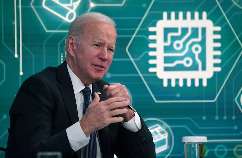 Biden speaks about technology advancements
