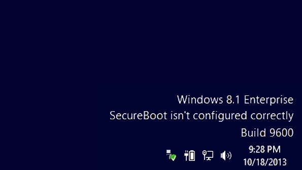 Fix for "SecureBoot isn't configured correctly" Released for Windows 8.1 and Windows Server 2012 R2