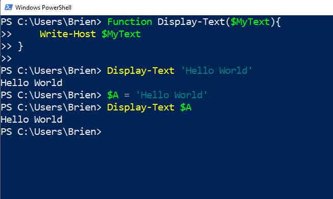 How to Create PowerShell Functions