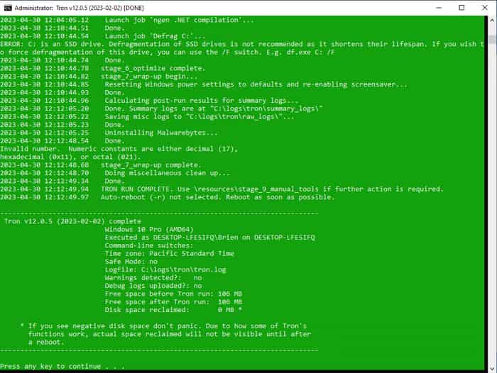 How To Run Tron Script to Remove Malware Infections
