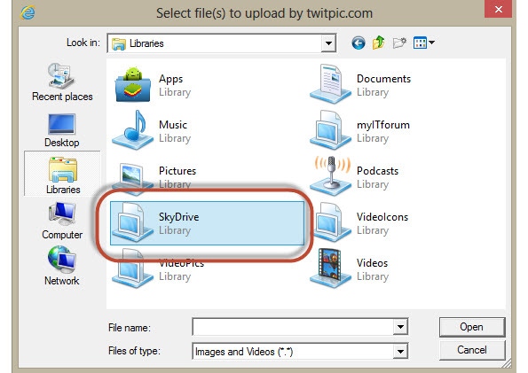 SkyDrive tip: Two methods for making SkyDrive Desktop available to apps that don’t support it SkyDrive tip: Two methods for making SkyDrive Desktop available to apps that don’t support it