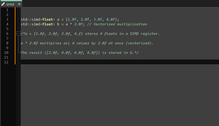 SIMD in action SIMD in action