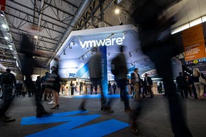 VMware pavilion during Mobile World Congress 2022
