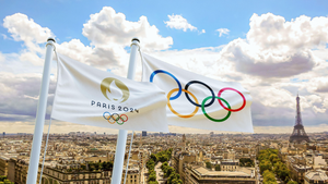 flags for the olympics games 2024 France Paris