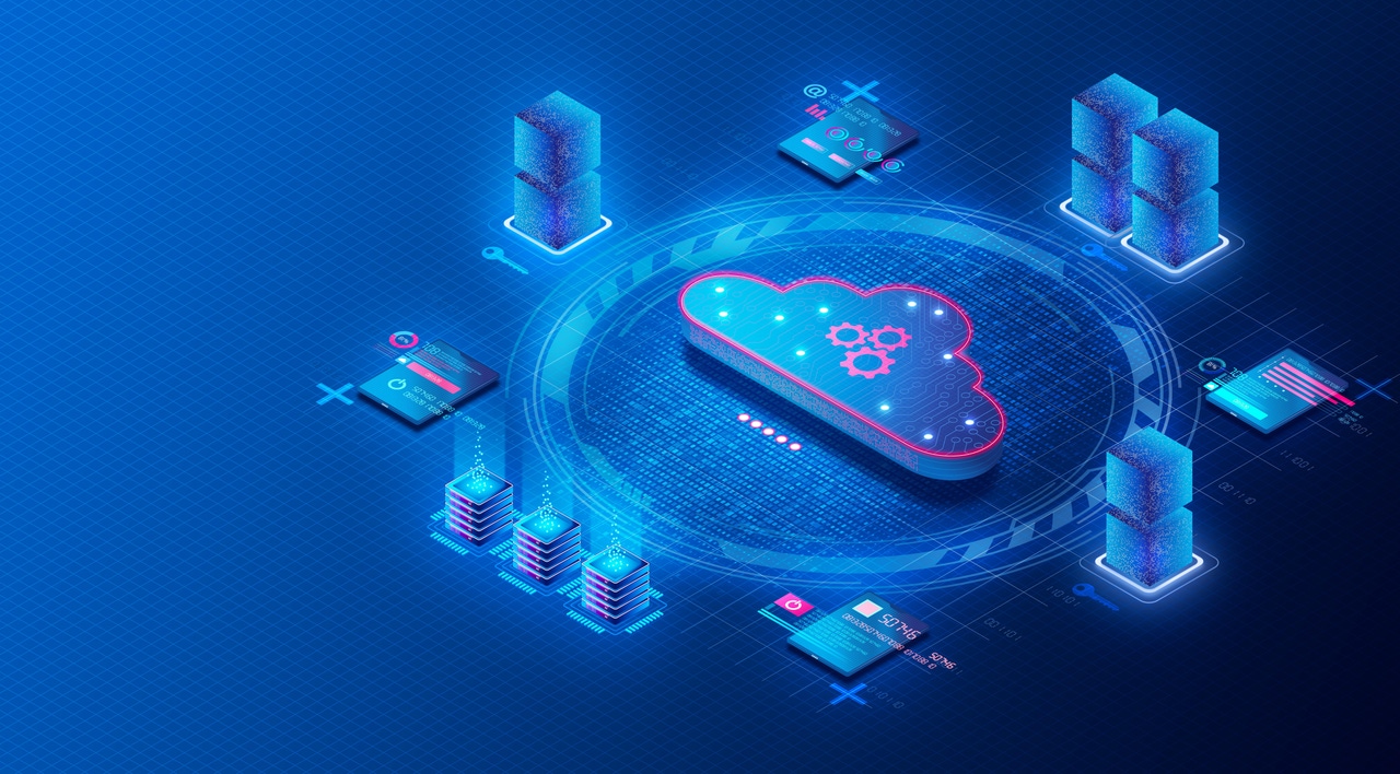 blue hybrid cloud graphic blue hybrid cloud graphic