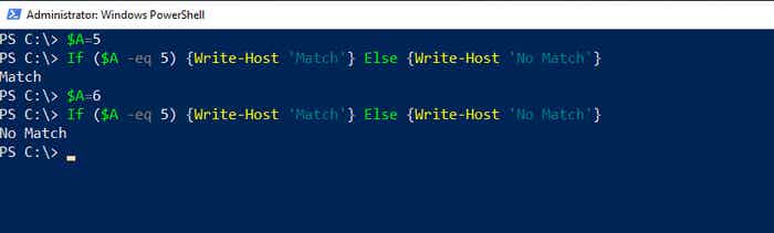 How To Use iIf Else Statements in Powershell