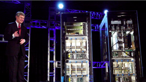 Introduction of the IBM eServer z990 mainframe in in San Francisco in 2003