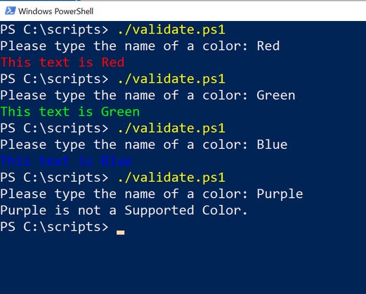 PowerShell Parameter Validation: Ensuring Valid Input for Functions
