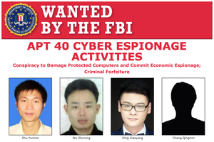 Four Chinese individuals wanted by the US FBI for cyber espionage Four Chinese individuals wanted by the US FBI for cyber espionage