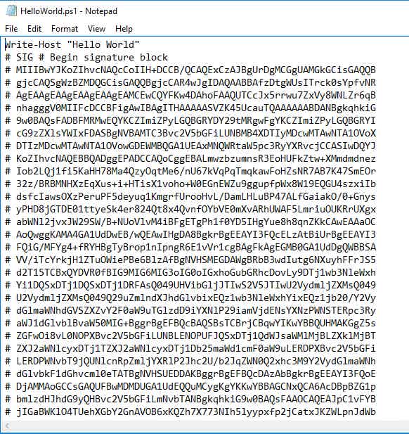 How to Sign PowerShell Scripts, Part 3