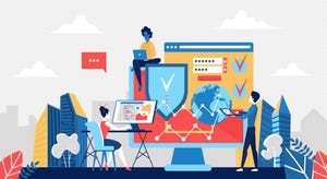 cartoon developer people team at work cartoon developer people team at work