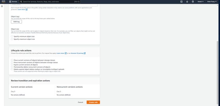 How To Create Data Lifecycle Management Rules for AWS S3, Part 2