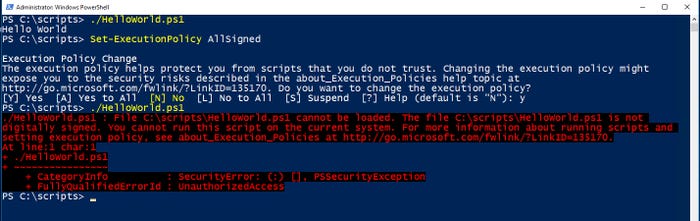How to Sign PowerShell Scripts, Part 3