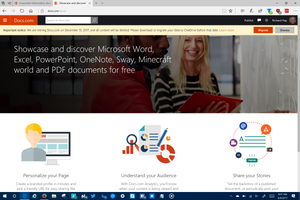 Microsoft is Shutting Down Docs.com File Sharing and Storage Service in December 2017