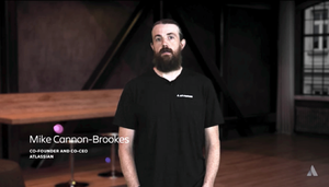 Mike Cannon-Brookes, co-founder and co-CEO of Atlassian Mike Cannon-Brookes, co-founder and co-CEO of Atlassian