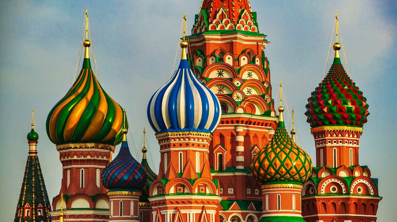 Saint Basil Cathedral or Cathedral of Vasily the Blessed. Red Square. Moscow. Russia