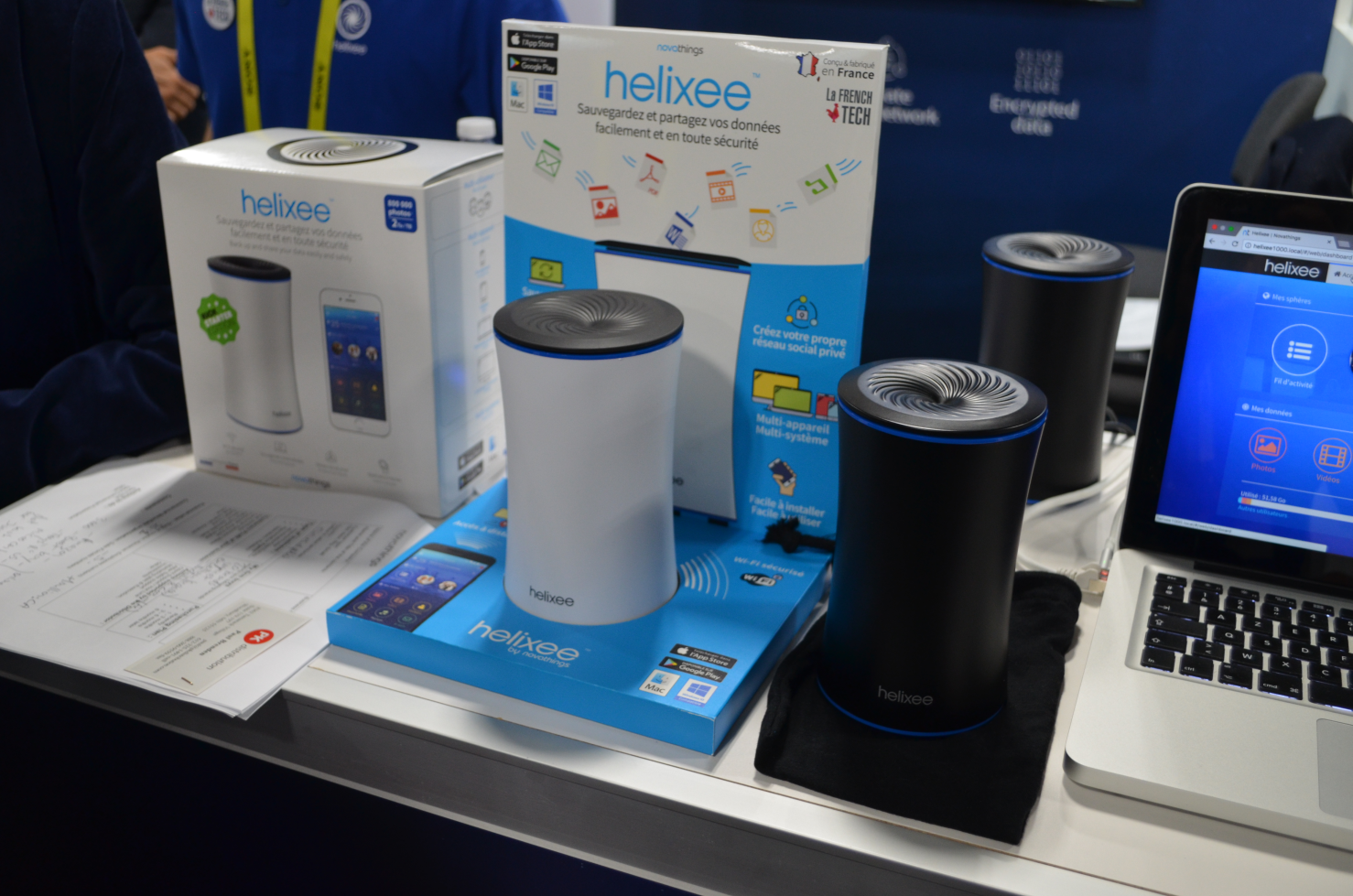 CES 2017: Helixee Network Attached Storage (NAS) Device
