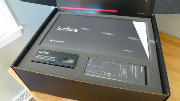 Microsoft Surface with Windows 8 Pro Unboxing Microsoft Surface with Windows 8 Pro Unboxing