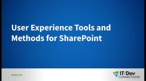 User Experience Tools and Methods for SharePoint