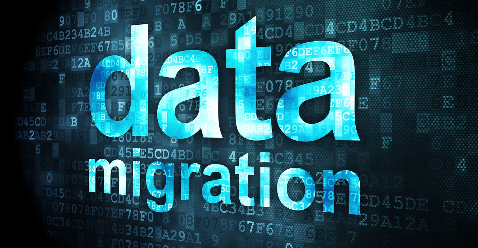 words "data migration" over code