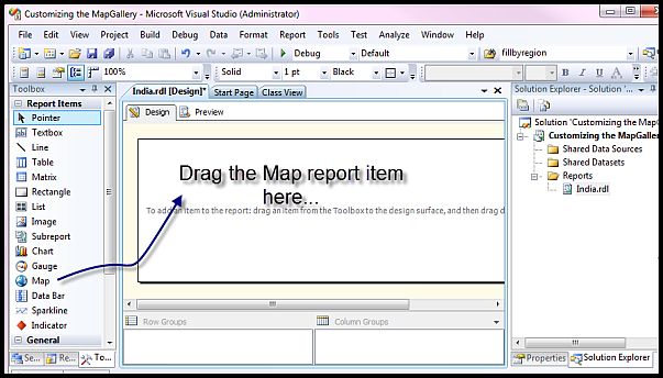 Adding Custom Maps to Visual Studio 2008 R2 BI Tools Adding Custom Maps to Visual Studio 2008 R2 BI Tools